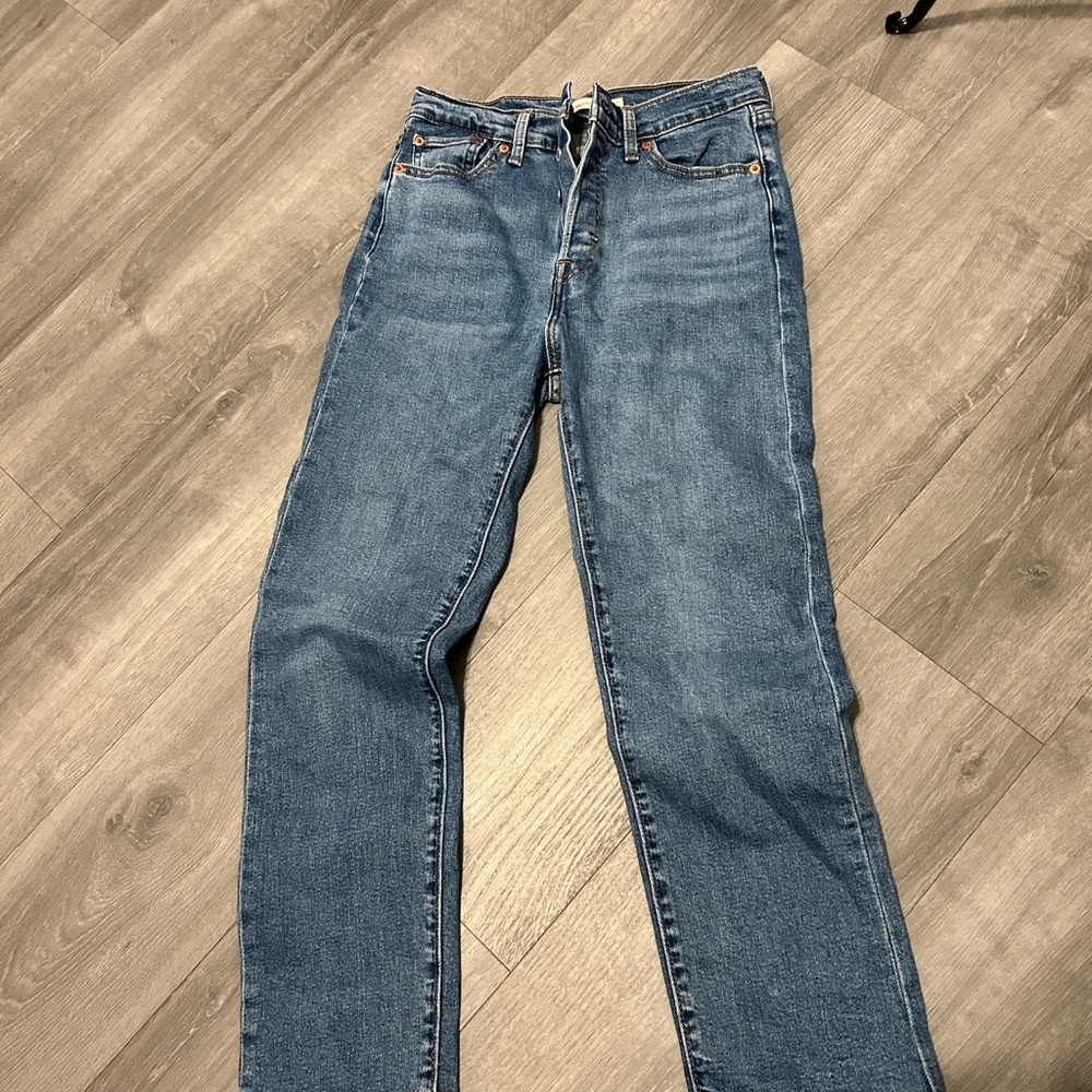 Signature by Levi Strauss Blue Straight Leg Jeans